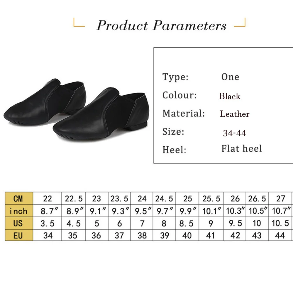 USHINE унисекс кожа Латинская танцевальная обувь спортивные ботинки Джаз балетки для детей Леди тапки EU44 из