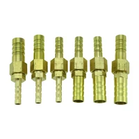 brass straight hose pipe fitting reducing barb connector gas barb splicer barb fitting