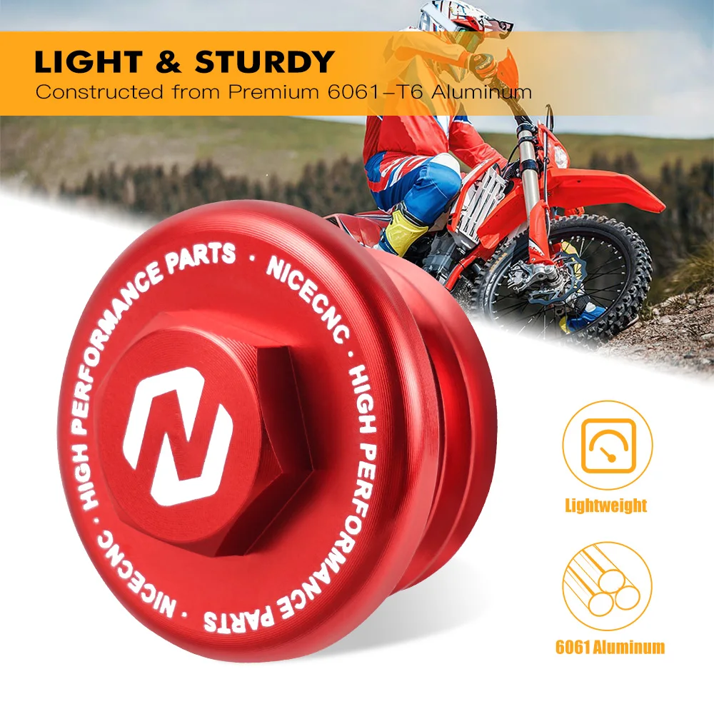 Уплотнительное кольцо NiceCNC колпачок наполнителя масла для GASGAS EX EC MC 125 150 200 250 300 250F