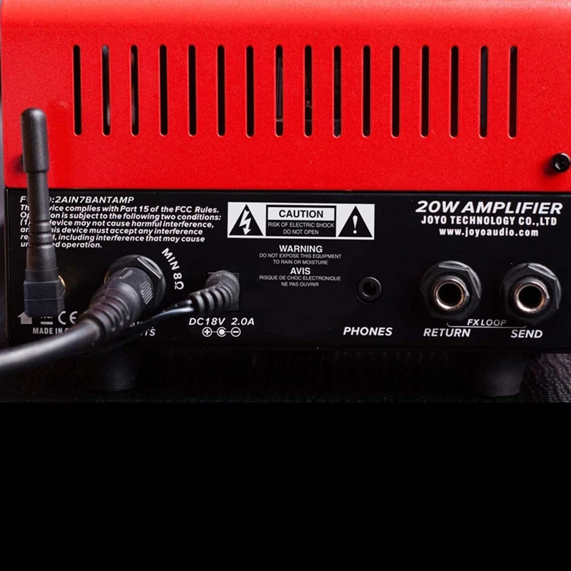 

JOYO BantamP JACKMAN Dual Channel Hybrid Guitar Amplifier Tube Head with Bluetooth for Electronic Guitar 20 Watt Preamp