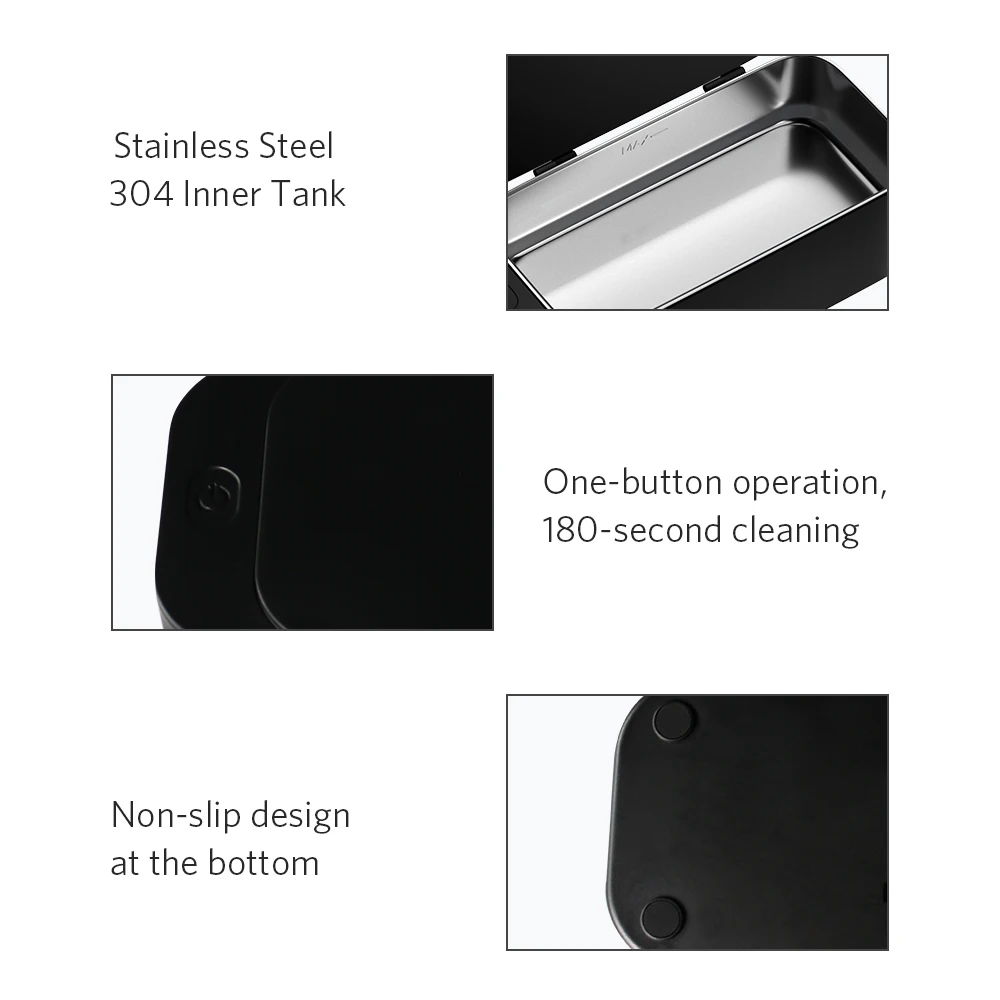 Бесплатная доставка Портативный Ультразвуковой очиститель ювелирных изделий