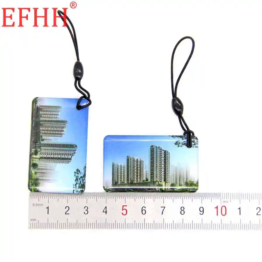 S50 1K 13,56 Mhz UID сменный брелок для ключей перезаписываемая IC карта дубликат клон жетон значок RFID карта контроля доступа 1 шт