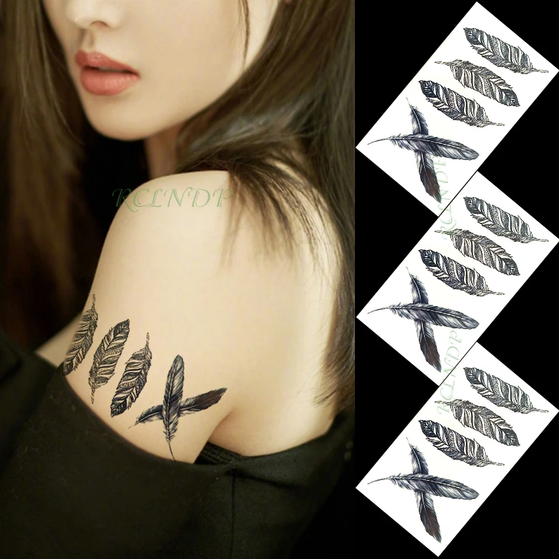 Водонепроницаемый Временные татуировки-наклейки ins &quotпанда&quot Волк в