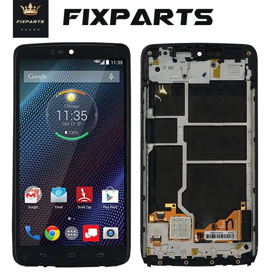 Оригинальный ЖК дисплей для Motorola Moto Droid Turbo LCD XT1254 сенсорный экран дигитайзер