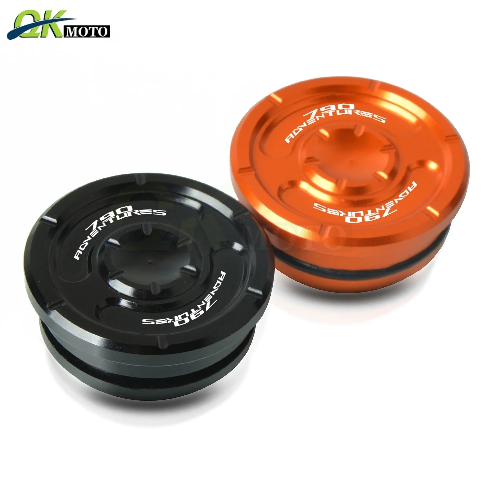 

Motorcycle CNC Aluminum Frame Hole Cover Accessories Caps Frame Plug Kit Frame For 790 Adv S 790 Adventure S 2019