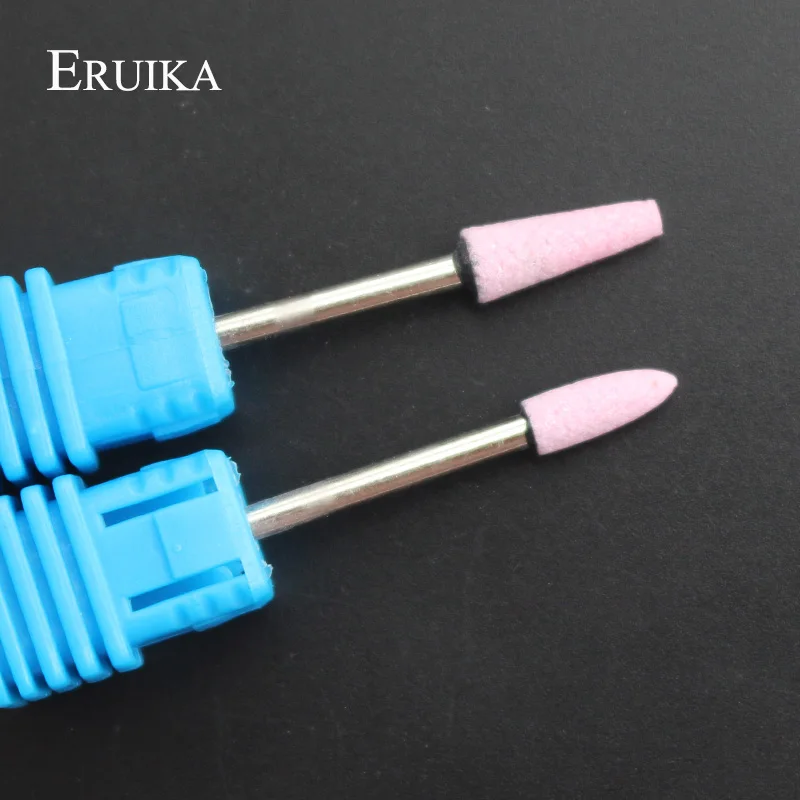 ERUIKA 6 шт. керамический камень силиконовая фреза для ногтей электрические сверла