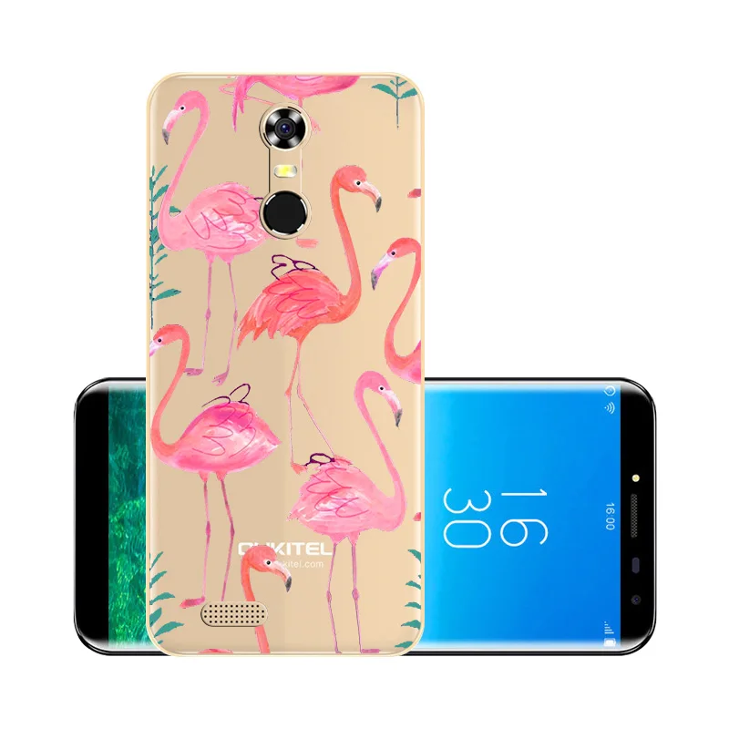 Мягкий ТПУ чехол для телефона Oukitel C8 силиконовый Mix 2 K3 K8000 5 дюймов прозрачные