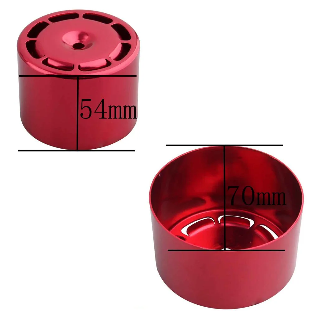 Алюминиевая крышка воздушного фильтра RC 70*54 мм для HPL BAJA Rovan KM 1/5 Monster Truck|Детали и