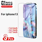 Чехол для Iphone13 Pro Max, 3 шт., закаленное стекло для Iphone 13 Pro Max Mini 13 Pro, Защитное стекло для телефона, защитные стеклянные пленки