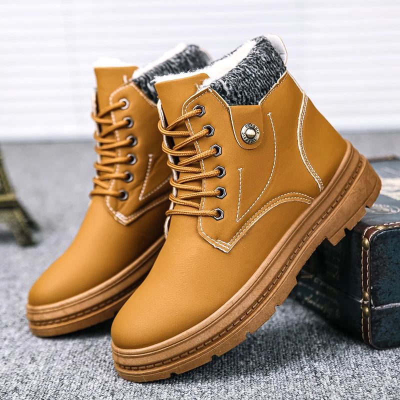 

Shoes For Men Casual Boots Men Cowboy Men's Winter Fashion Casual Shoes Mens Causal Black Sapato Boot Hot Sale Botas