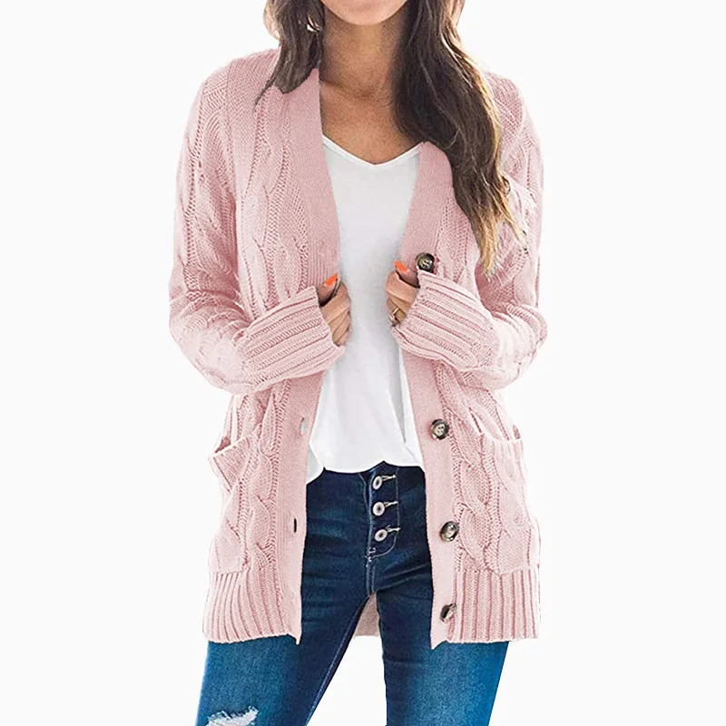

Plus Size S-5XL women Cardigans sweater coat Warm Sweater Coats Loose Knitted Coat Autumn Winter Women Long Cardigan Oversized