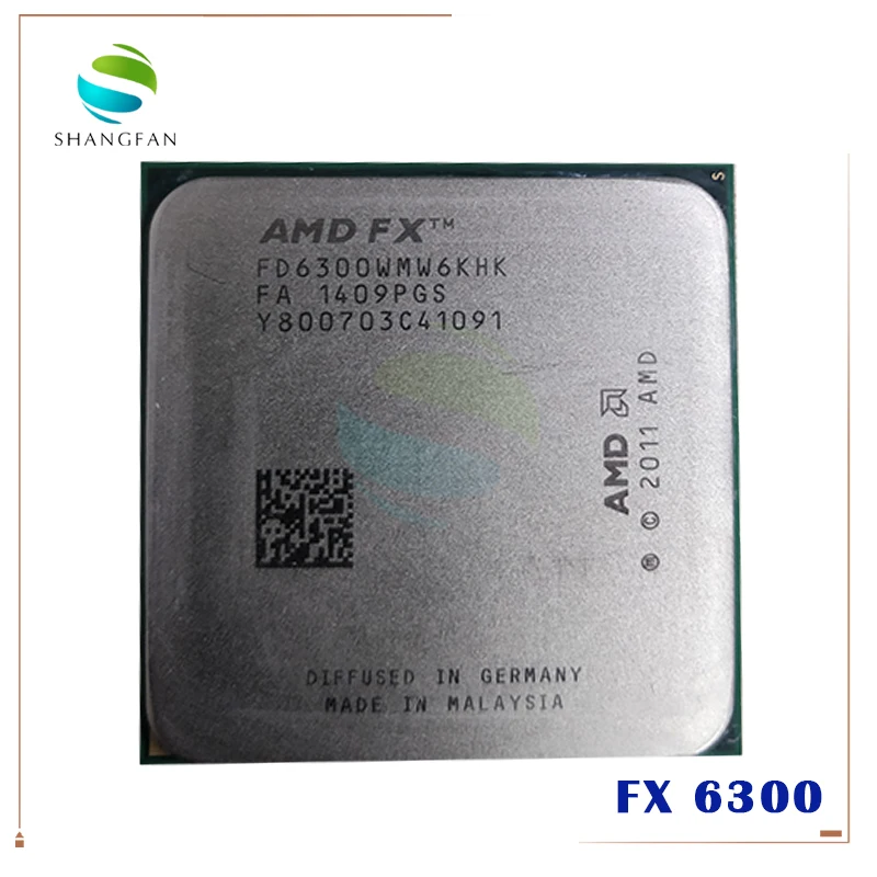 Процессор AMD FX Series FX6300 3 5 ГГц б/у 6 ядер разъем AM3 + 95 Вт|amd fx-series|fx 6300processor fx |