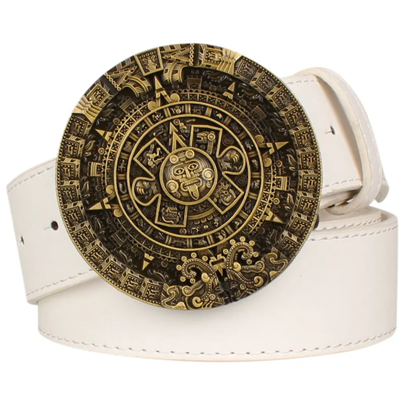 Ремень с календарём на солнечной батарее для мужчин и женщин индивидуальный пояс