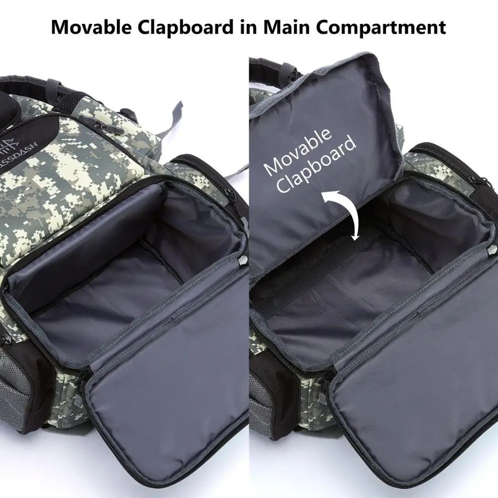 Рюкзак для рыболовных снастей Bassdash водонепроницаемая легкая тактическая сумка с