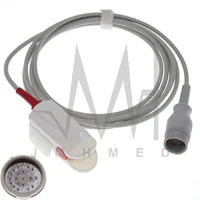 New Compatible with Spo2 Sensor of Philips MX550 Monitor Adult/Child/Neonate/Finger/Ear Oximetry Cable 19pin Plug 3m