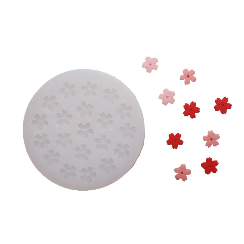 

Small Flowers Crystal Epoxy Resin Mold Decorations Casting Silicone Mould DIY Craft Handmade Earrings Jewelry Making Tools