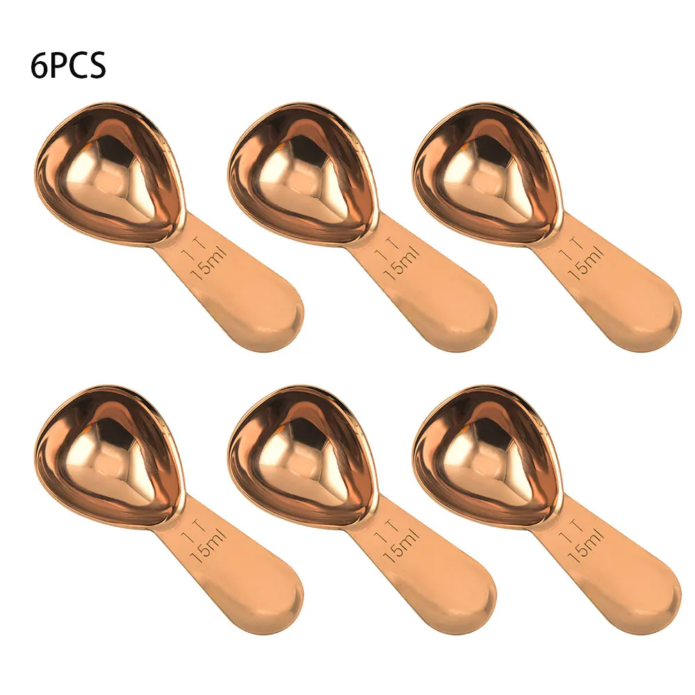 

Ложка кофейная многоразовая из нержавеющей стали с короткой ручкой, 6 шт.