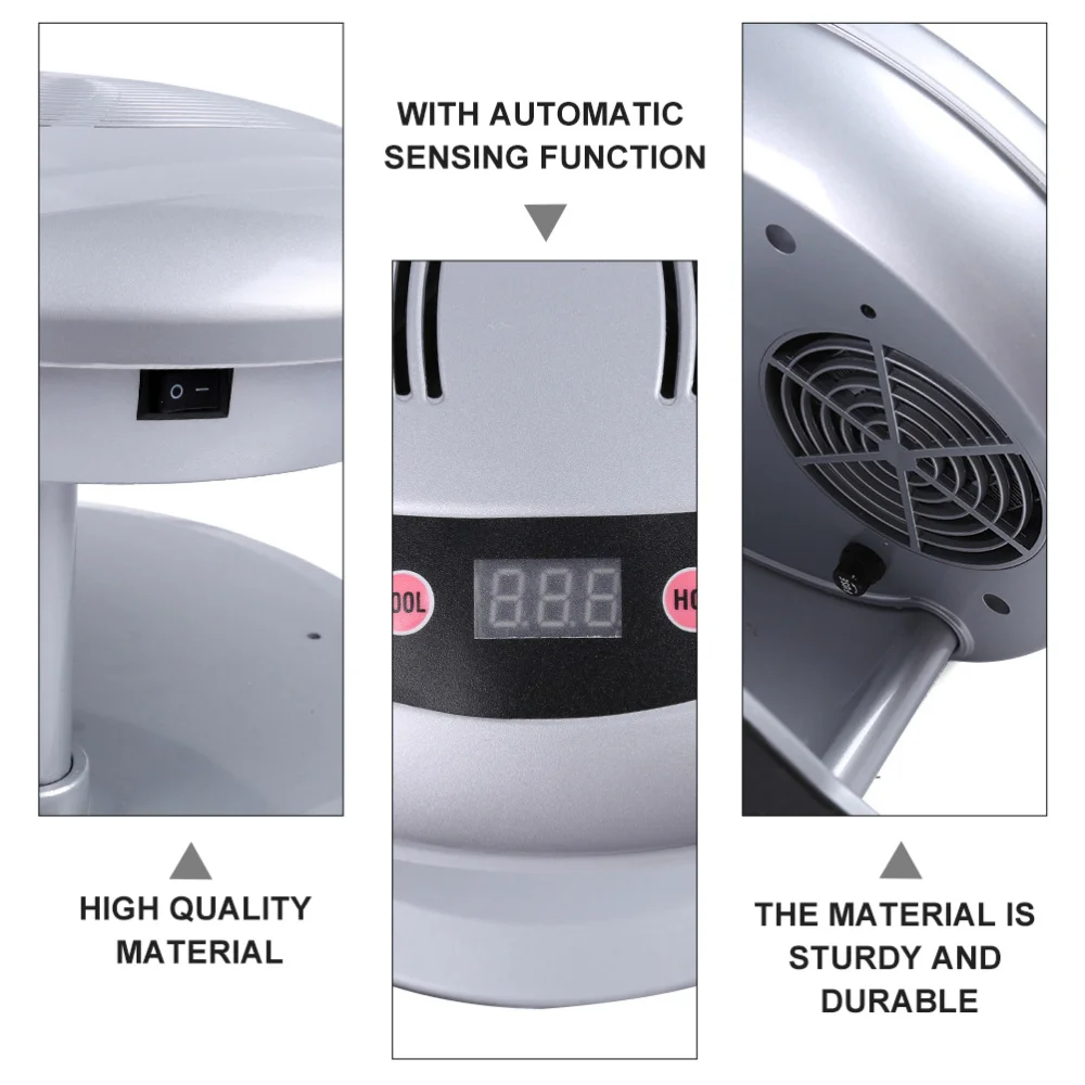 

Nail Dryer 400W Nail Polish Nail Fan Blow Dryer for Home and Salon Use Plug