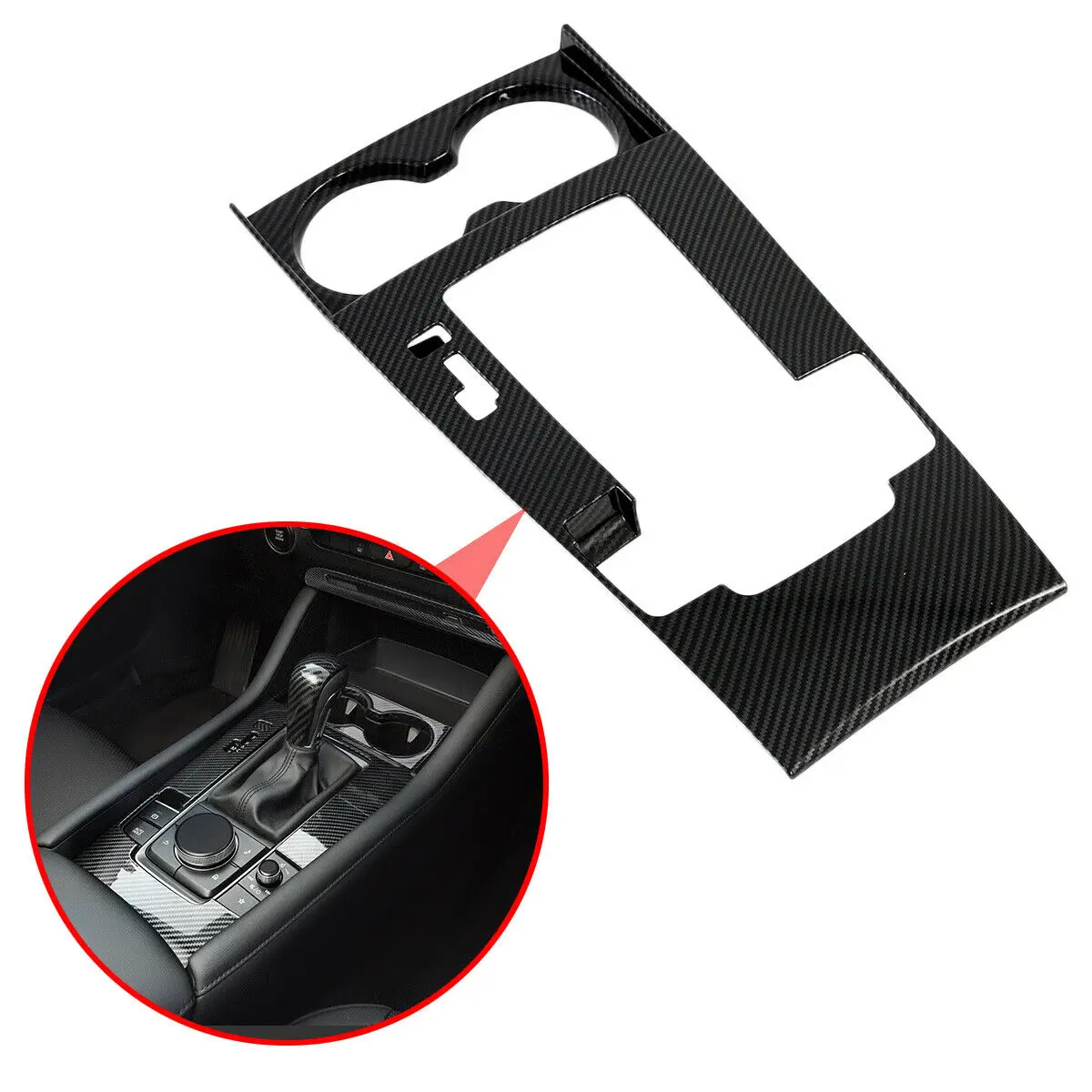 Рычаг переключения передач панель рамка накладка подходит для Mazda 3 2019 2020