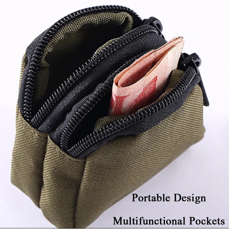 MOLLE тактический EDC чехол Портативный ключ кошелек держатель многофункциональный поясной ремень сумка портмоне сумка для спорта на открытом воздухе аксессуар сумка