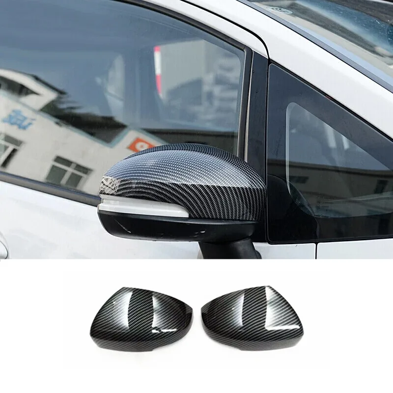 

For Honda FIT JAZZ GK5 2014 2015 2016 2017 Accessories Car rearview mirror frame cover trim car styling ABS Chrome/Carbon fiber