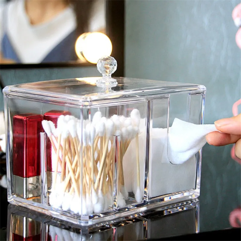 Ватные палочки для протирания лица коробка хранения ватных палочек подставка