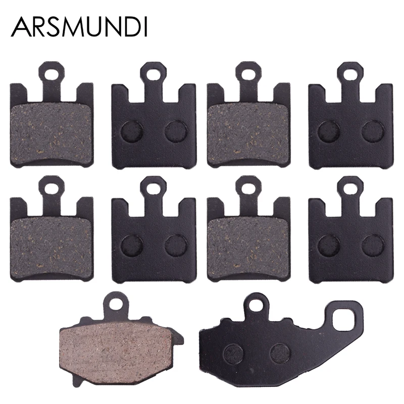 1 Set Motorcycle High Quality Brake Pads Disks Shoes Front And Rear For KAWASAKI 1000 ZX-10R Zx-10r ZX10R 2005 2006 2004 - 2007 |