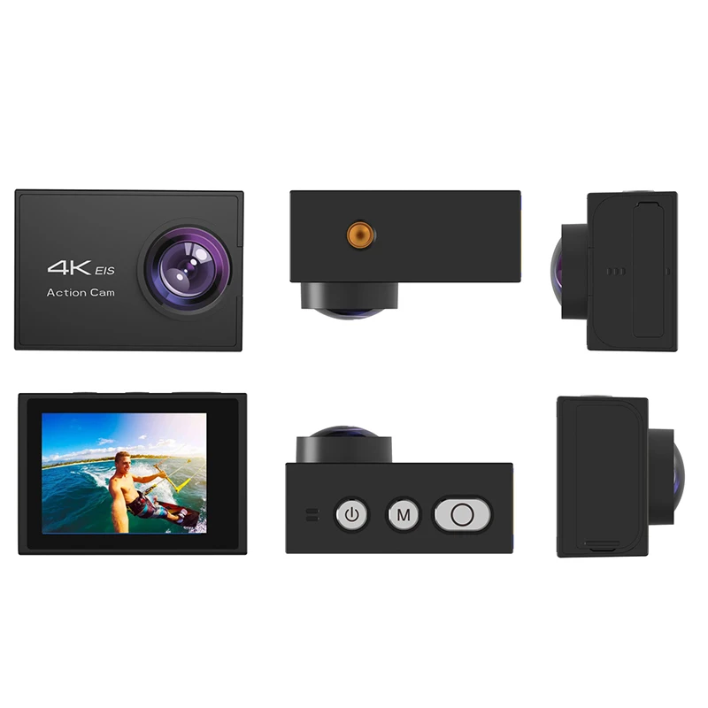 K90 4K/60Fps 20MP Ultra HD 4K Action Camera Sport WiFi Sn Voice Control EIS 40M Waterproof | Электроника