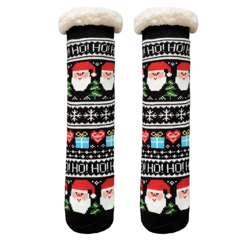 

Christmas Socks Female Autumn And Winter Tube Floor Socks Ladies Christmas Gifts Warm Fashion Winter Socks