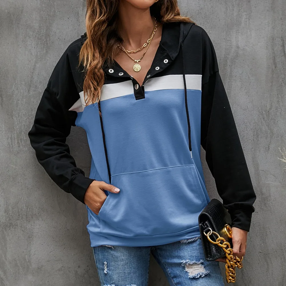 

Модная женская куртка свитер Корейская свободная плюшевая Толстовка на весну и осень Повседневная Толстовка Топы Однотонный свитер куртки