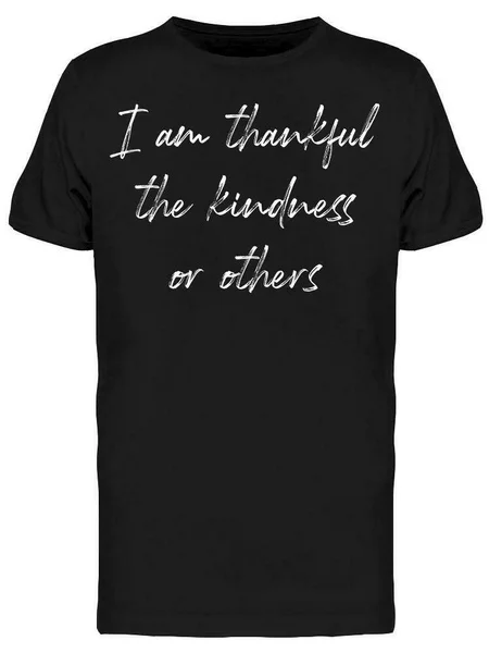 

Спасибо за доброжелательную мужскую футболку