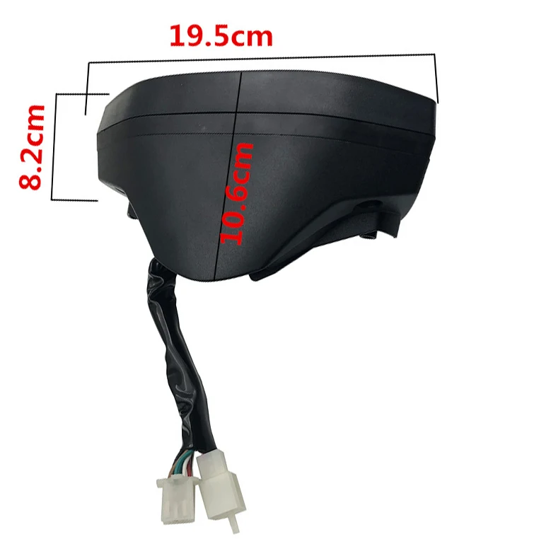 Цифровой одометр с ЖК-дисплеем тахометр датчиком скорости для мотоцикла