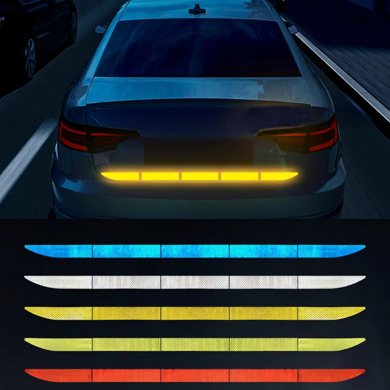 

Светоотражающая лента для багажника Skoda Superb, Octavia, A5, 2, Fabia, Rapid Yeti, Citroen C4, C5, C3, Grand, Picasso, Светоотражающая наклейка для автомобиля