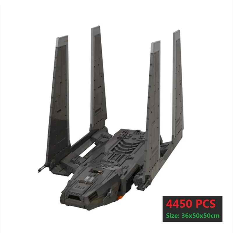 Строительные блоки серии Buildmoc UCS Zeta Class грузовой корабль модель MOC подходит для ISD