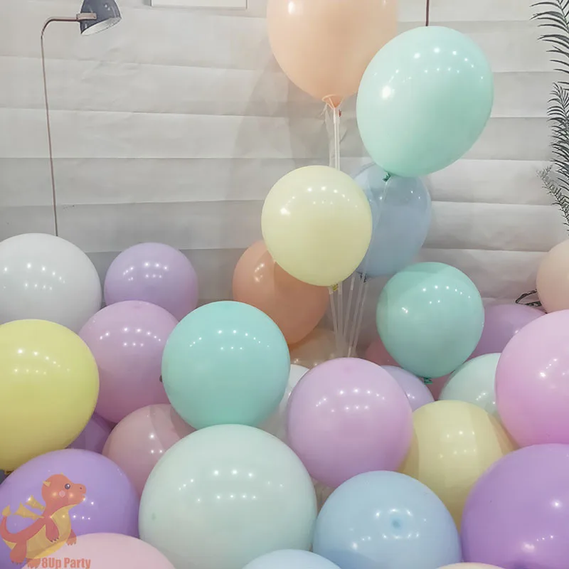 

5/10/12/18/36 Inch Macarone Balloons Toy Thickening Balloons Shop Opening Scene Layout Children's Room Party Wedding Engagement