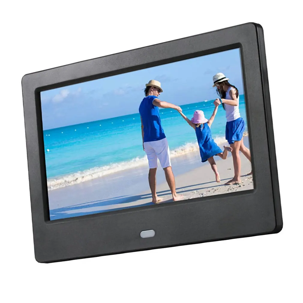 7 inch Screen LED Backlight HD Digital Photo Frame Electronic Album Photo Music Film Full Function Good Gift