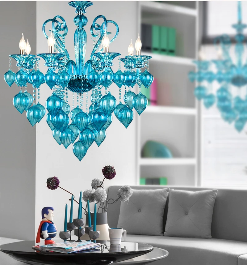 Люстра из муранского стекла люстра с пузырьками светильник современные люстры