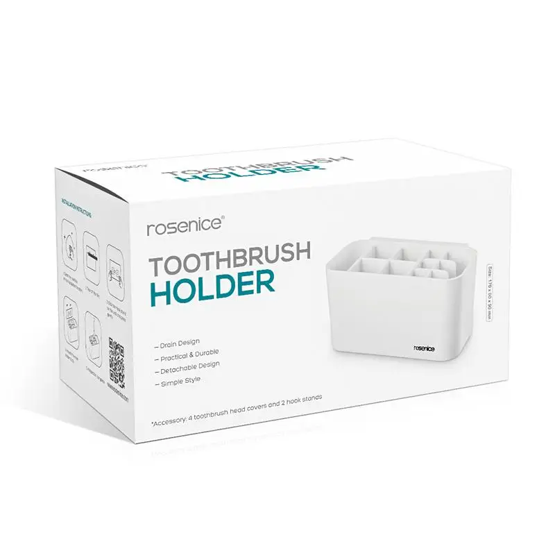Многофункциональная зубная щетка Caddy держатель зубной щетки для ванной