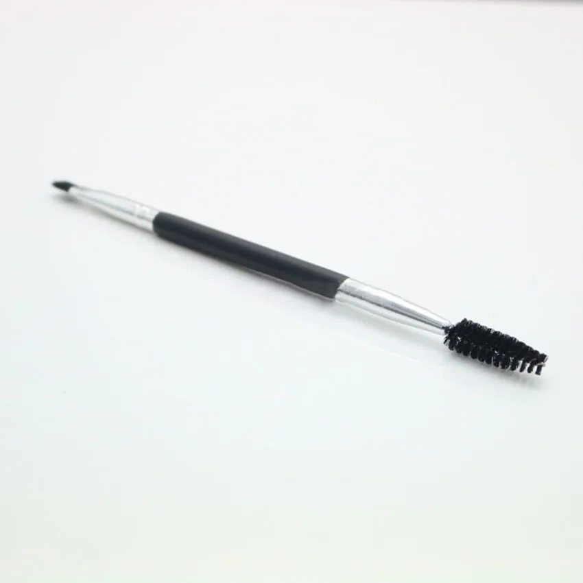 

1PC Double-headed Eyebrow Brush Wood Handle Makeup Brushes For Women Girls Beauty Eye Brow Comb Brushes Makeup Cosmetics Tools