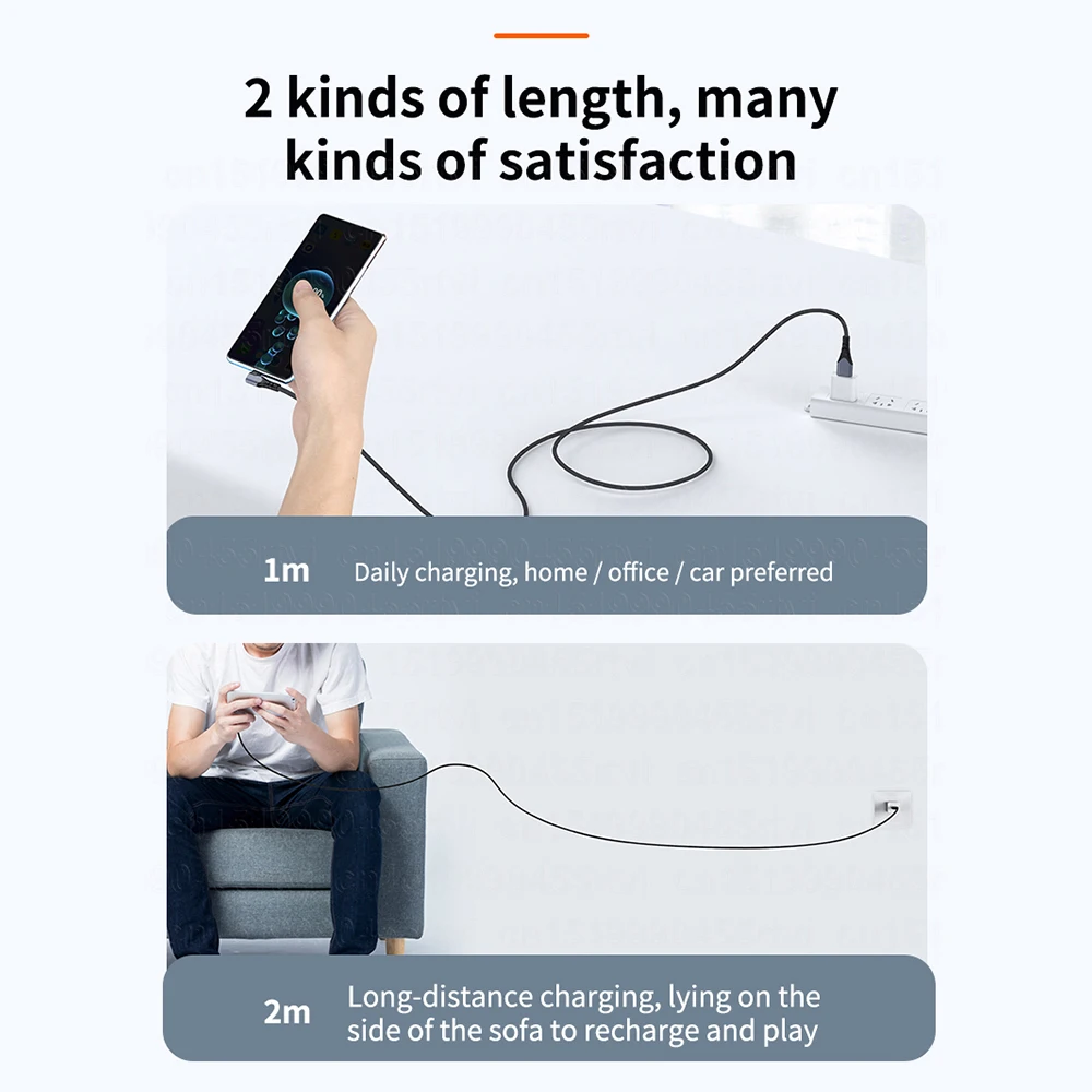 90 Degree USB Type C Fast Charging Cable 6A 66W For Huawei Mate40 Pro 5A Charger Data Cord for Xiaomi Samsung 1/2/3M | Мобильные
