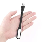 Лидер продаж; Черные мини Гибкая USB светильник для Мощность банка портативных ПК Ноутбук Портативный гибкие светодиодные лампы мягкая яркая книжка светильник