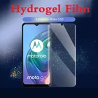 Полностью Гидрогелевая пленка Moto G100 G9 Plus G8 Play, Защита экрана для Motorola Moto G20 G30 G40 G50 G60 G10 Power Lite, пленка