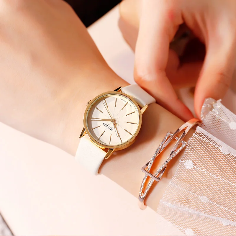 Hot Women's classic style leather wristwatch ladies dress analog watches fashion casual quartz watch Top brand Julius 387 colck