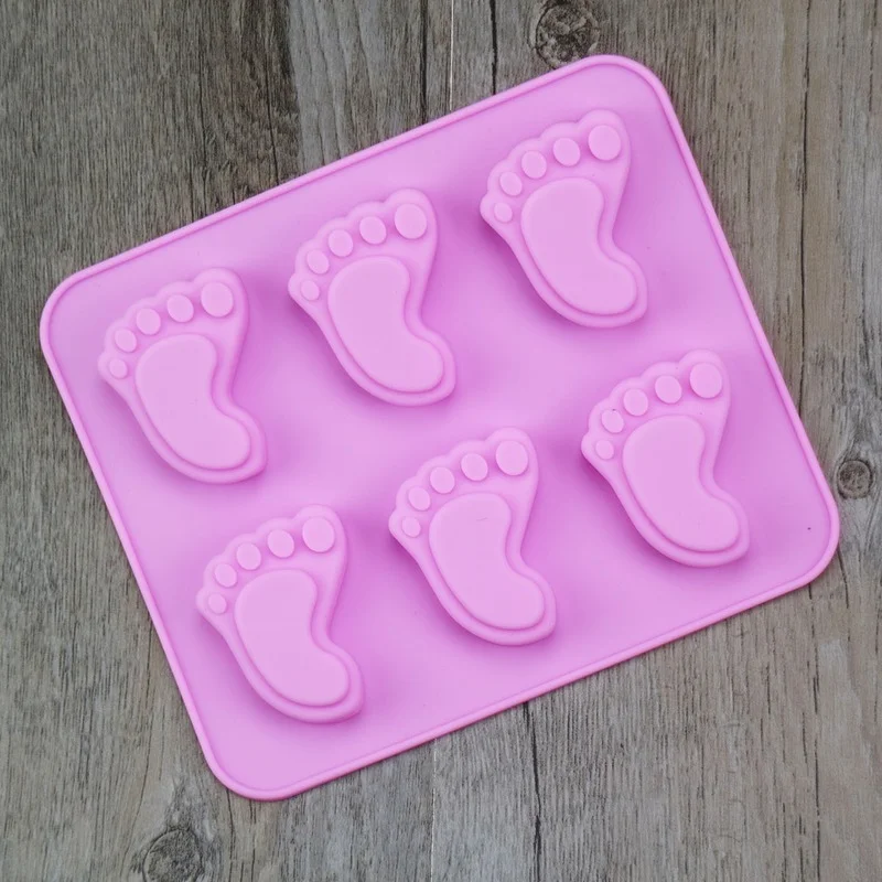 Форма для ног формы торта форма костей креативная печенья помадки 3D сделай сам