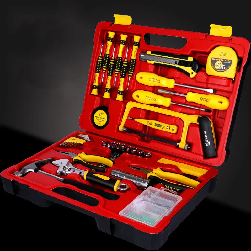 

Carpenter Plumber Tools Box Professional Suitcase Hardware Tool Box Set Wrench Garage Caixa Ferramenta Home Repair DE50GJX