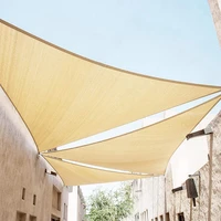 triangle sun shade sail awning outdoor waterproof awnings for 98uv block beach camping patio pool sun canopy tent sun shelter
