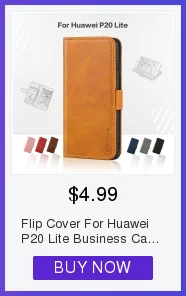 Кожаный чехол для телефона huawei P20 Lite чехол-книжка с откидной крышкой для huawei P20 Lite чехол с отделениями для визиток Мягкий ТПУ силиконовый чехол-накладка