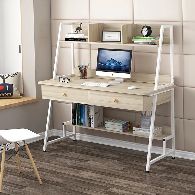 Настольный компьютер стол простой современный Спальня Дома книжная полка