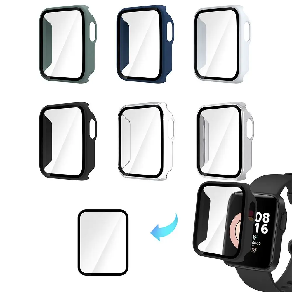 

Full Coverage Frame Shell Protective Protector Case Cover For Xiaomi Mi Watch Lite/Redmi Smart Watch Hard Bumper Cover