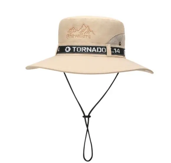 

Waterproof Bucket Hat Summer Men Women Boonie Hat Outdoor UV Protection Wide Brim Panama Safari Hunting Hiking Fishing Sun Hat